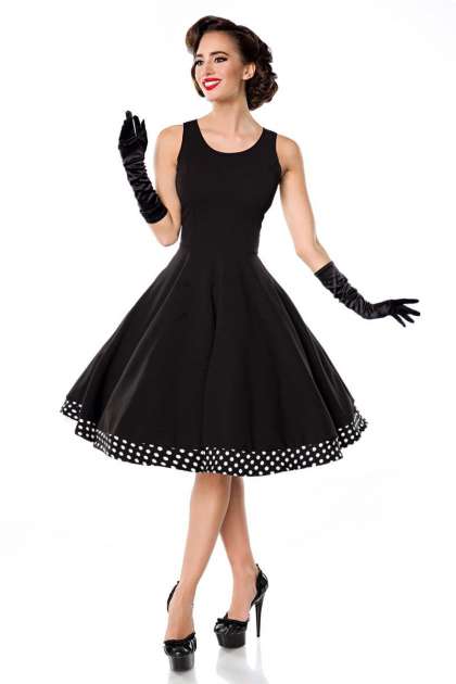 Swing-Kleid mit Cape, Größe 3XL