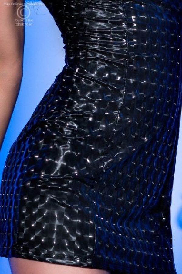 3D-Minikleid CR4016 schwarz 3D-Minikleid CR4016 schwarz