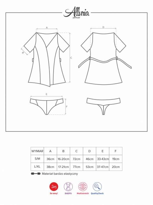 Alluria Peignoir Alluria Peignoir