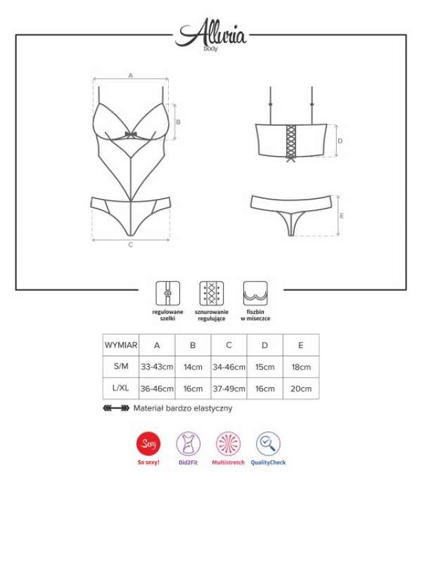 Alluria Teddy schwarz Alluria Teddy schwarz