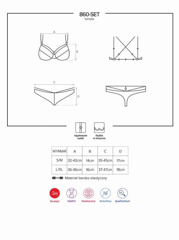 BH und String - schwarz - Collection Marie BH und String - schwarz - Collection Marie