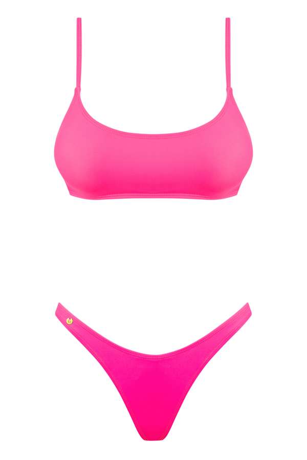 Bikini Mexico Beach neonpink