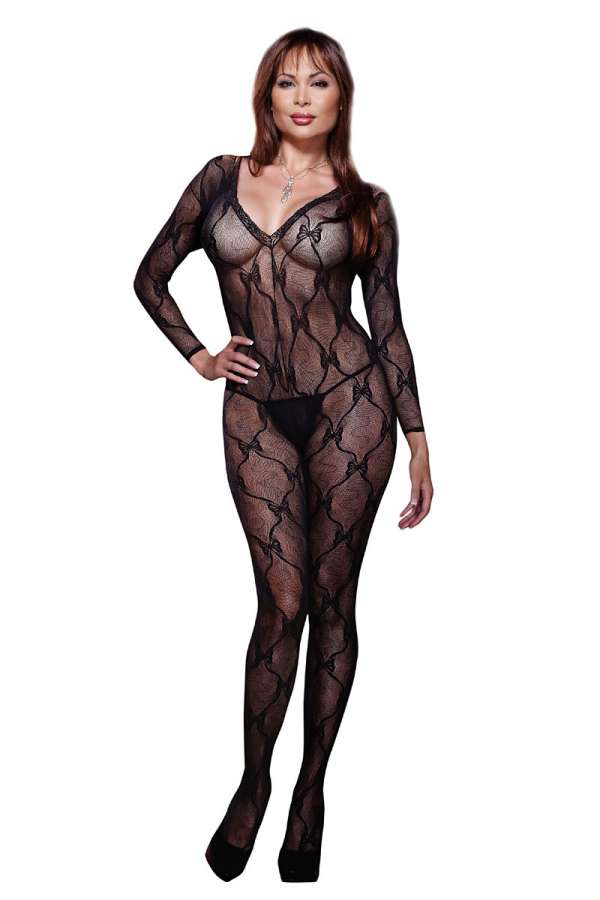 Bodystocking DR0019 schwarz