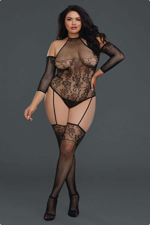 Bodystocking DR0310 schwarz Bodystocking DR0310 schwarz