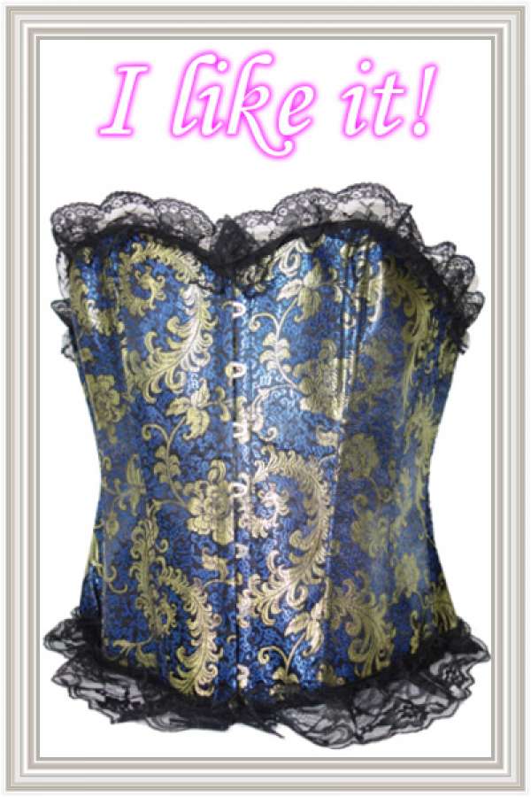 Brokat-Corsage Brokat-Corsage