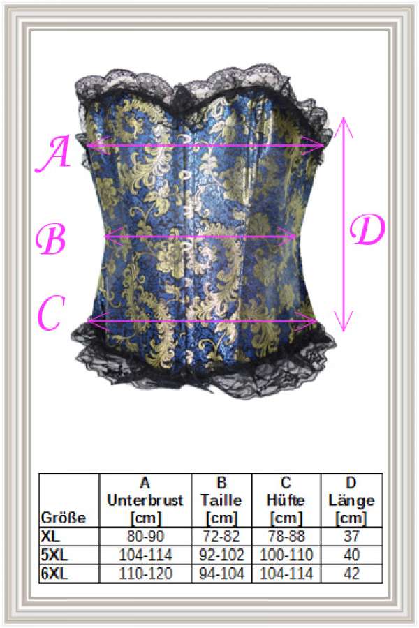 Brokat-Corsage Brokat-Corsage