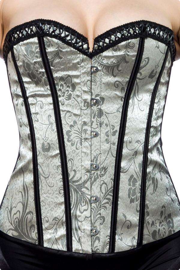 Burlesque Jacquard-Corsage