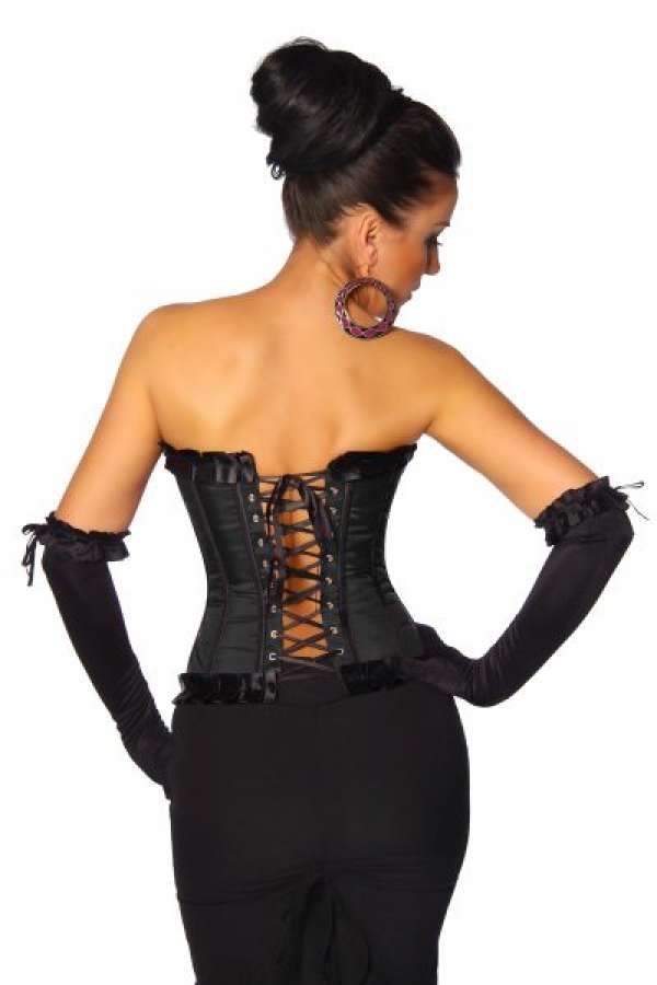 Burlesque-Satin-Corsage Burlesque-Satin-Corsage
