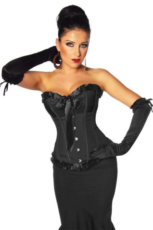Burlesque-Satin-Corsage Burlesque-Satin-Corsage