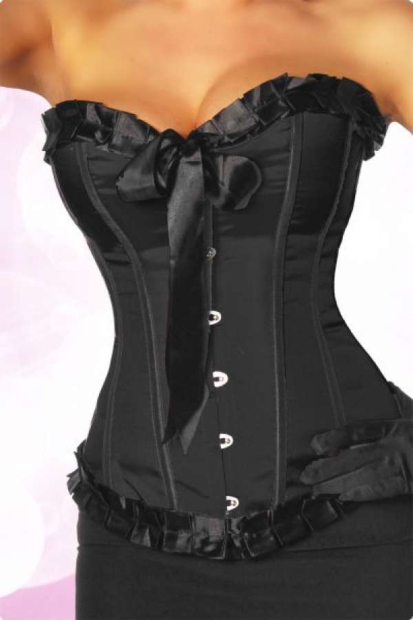Burlesque-Satin-Corsage Burlesque-Satin-Corsage