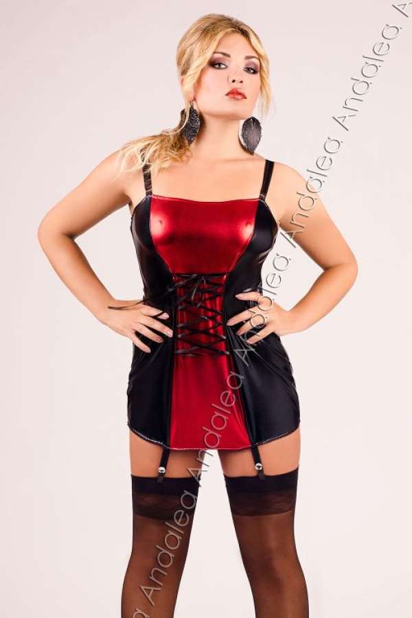 Chemise M-1024 schwarz-rot 2-4661 Chemise M-1024 schwarz-rot 2-4661