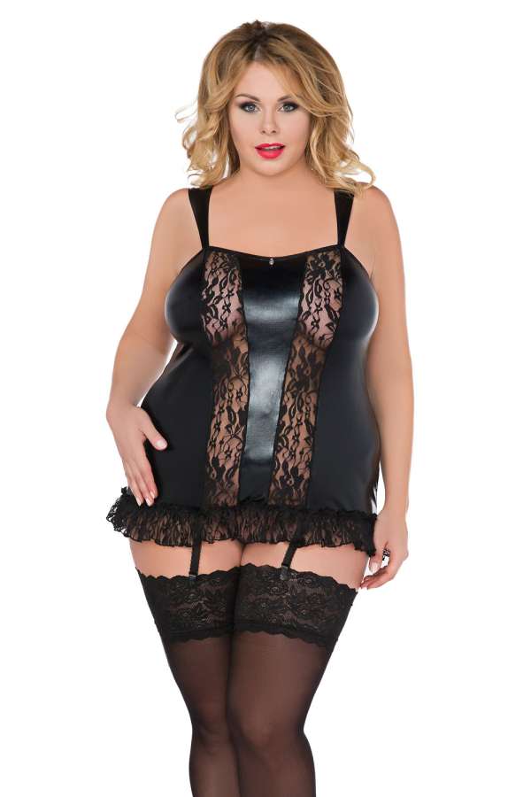 Chemise S-5023 schwarz 2-6068