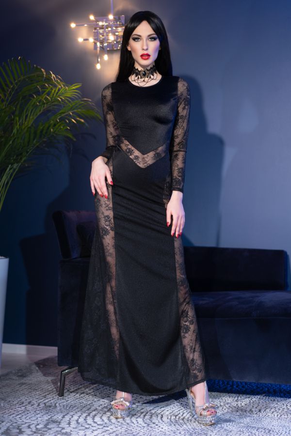 Cocktailkleid CR4408 schwarz Cocktailkleid CR4408 schwarz