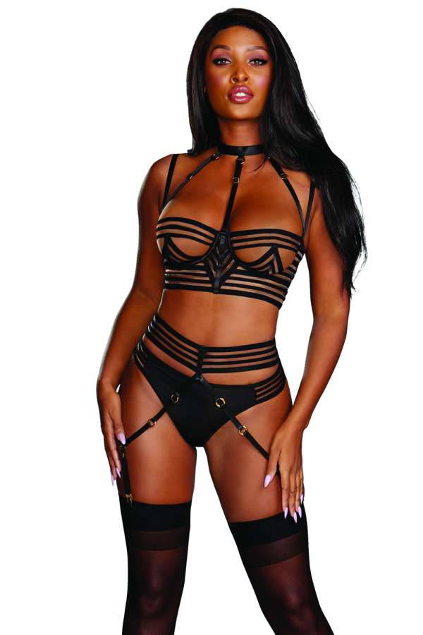 Dessous-Set DR12160 schwarz schwarz 2-6968