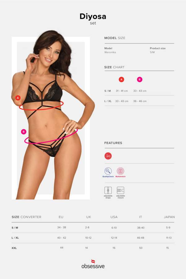 Diyosa Set schwarz Diyosa Set schwarz