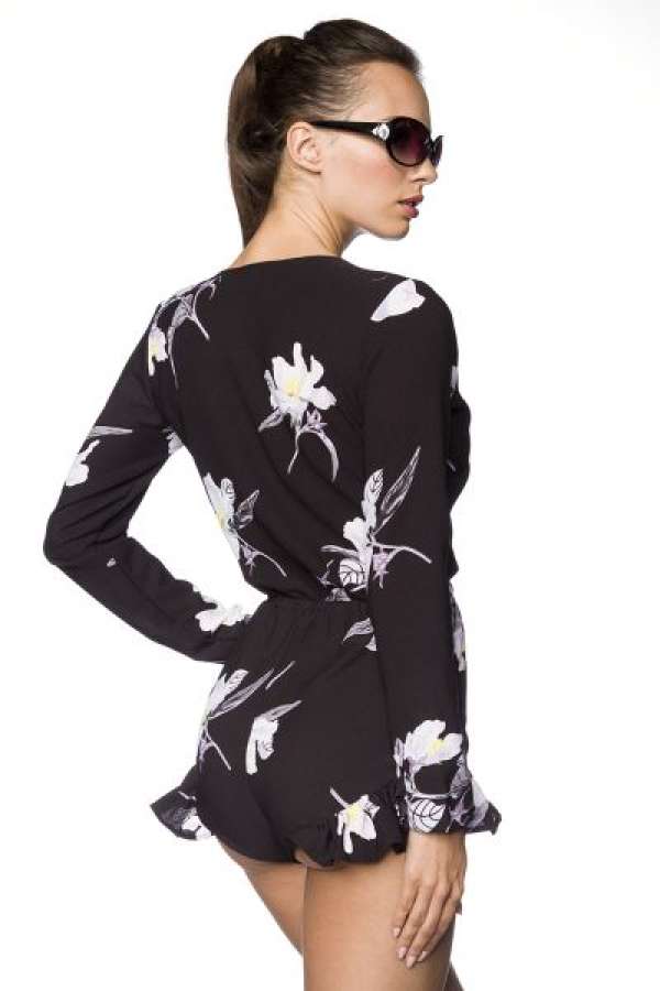 Frischer Playsuit blumenmuster S-60012-208 Frischer Playsuit blumenmuster S-60012-208