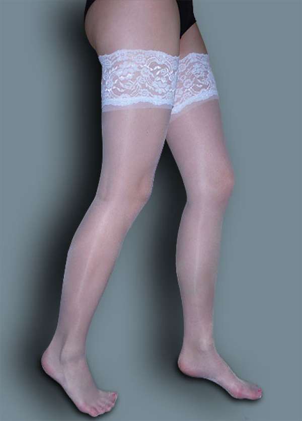 Halterlose Struempfe ar-beautiful weiss weiss 2-2989 Halterlose Struempfe ar-beautiful weiss weiss 2-2989