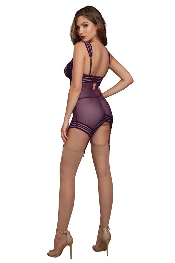 Kleid DR11805 violett Kleid DR11805 violett