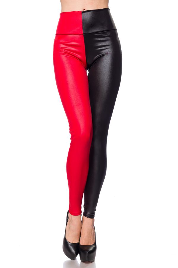 Leggings schwarz-rot 1-14468-021 Leggings schwarz-rot 1-14468-021