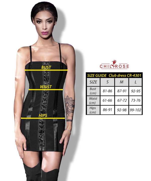 Minikleid CR4301 schwarz Minikleid CR4301 schwarz