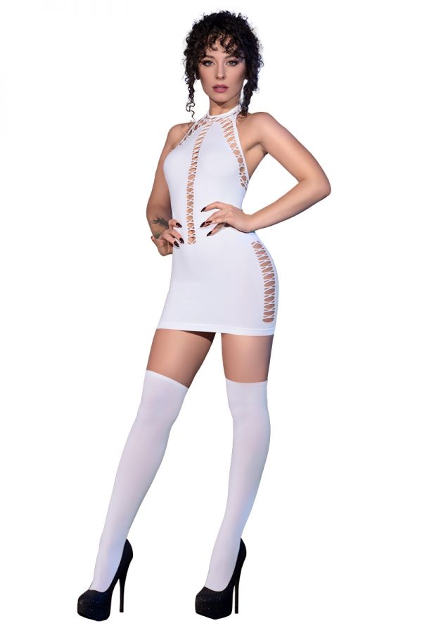 Minikleid CR4397 neonweiß Minikleid CR4397 neonweiß