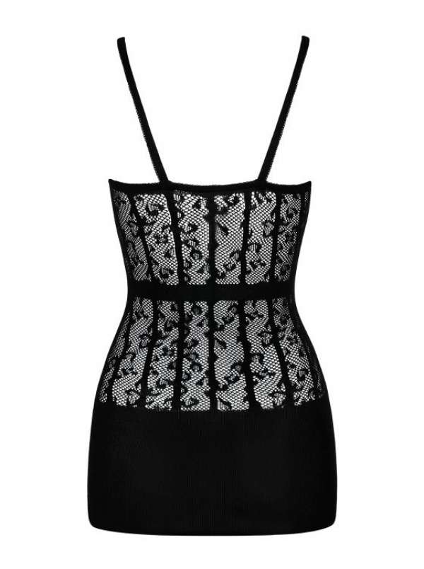 Minikleid D605 schwarz