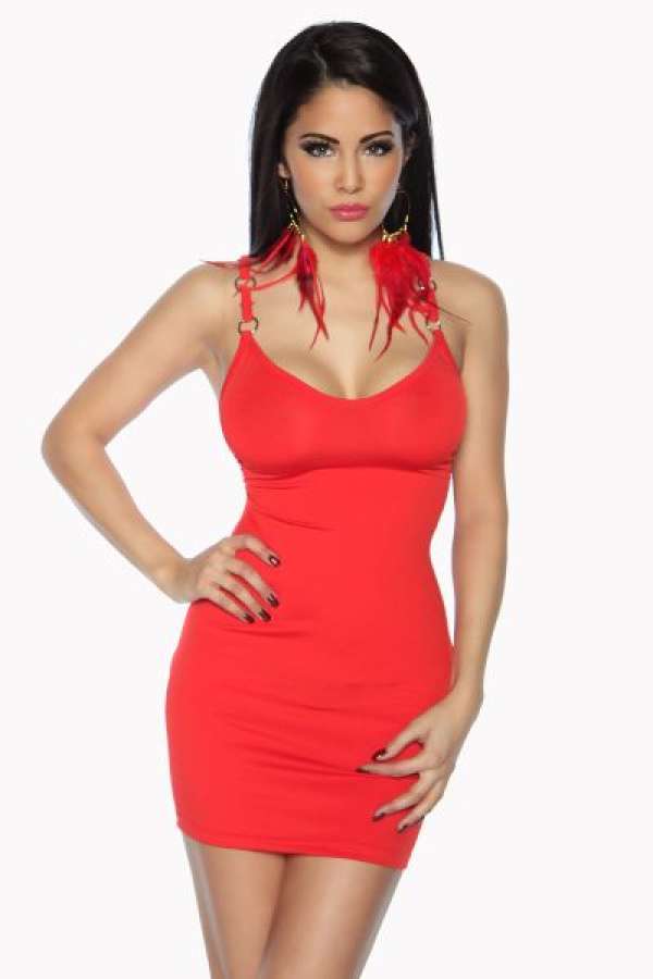 Minikleid rot S-10752-013 Minikleid rot S-10752-013