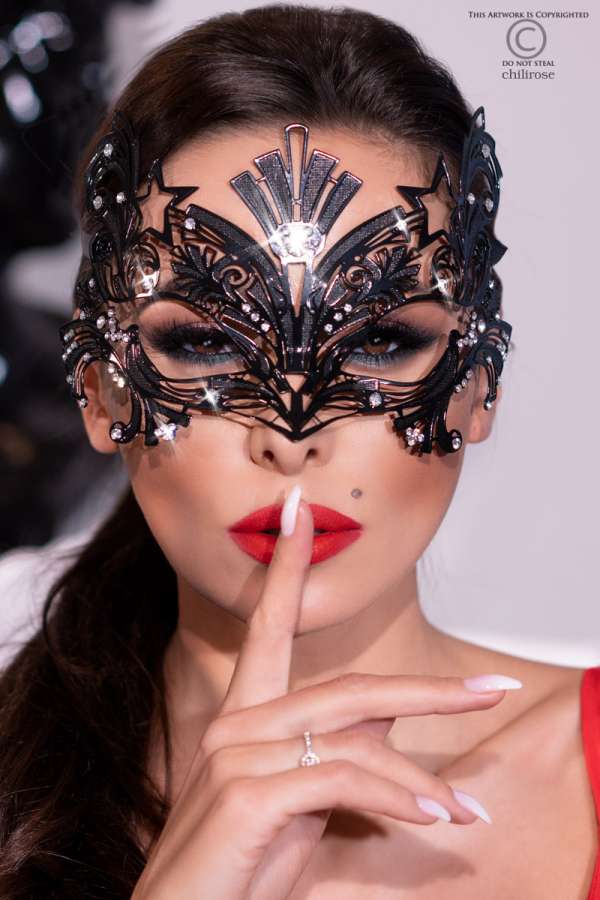 Mysterious Chili Mask CR4325 schwarz 2-6702 Mysterious Chili Mask CR4325 schwarz 2-6702