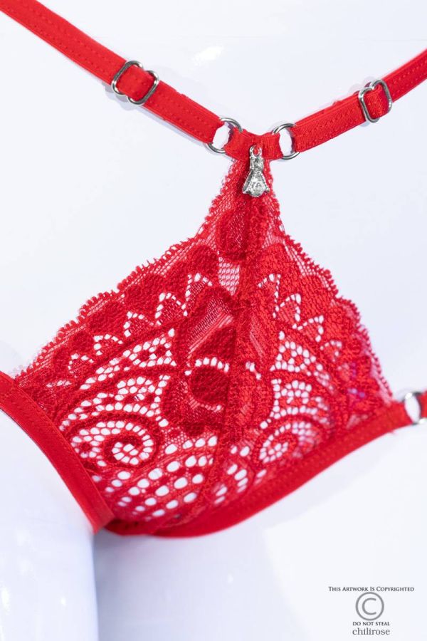 String CR4387 rot String CR4387 rot
