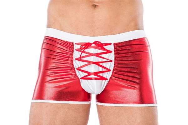 X-Mas Boxershorts MC-9091 rot-weiss 2-5638