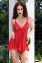 Babydoll CR4461 rot rot 2-7128