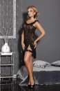 Black Angel Chemise M-1005 schwarz S-4357