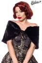 Kunstpelz Bolero schwarz 1-50168-002
