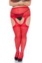 Plus Size Strumpfhose STP-02-5 rot rot 2-6191