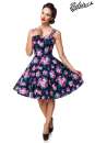 Retrokleid schwarz-rot 1-50309-021