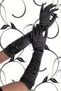 Satin-Handschuhe schwarz S-11816-002