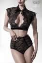 Spitzen-Set von Grey Velvet schwarz 1-20220-002
